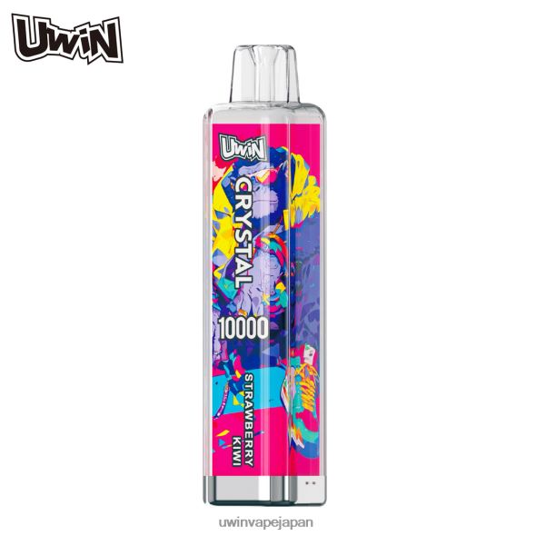 UWIN CRYSTAL 10000 使い捨て電子タバコ イチゴキウイ 4Z62D211 - Uwin Vape Japan