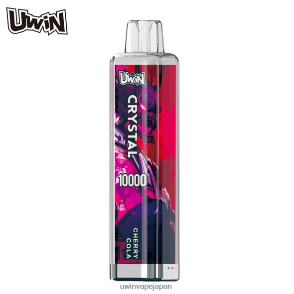 UWIN CRYSTAL 10000 使い捨て電子タバコ チェリーコーラ 4Z62D213 - Uwin Vape パフ