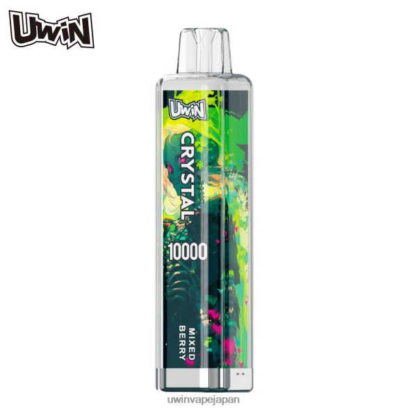 UWIN CRYSTAL 10000 使い捨て電子タバコ ミックスベリー 4Z62D214 - Uwin Vape 電子タバコ